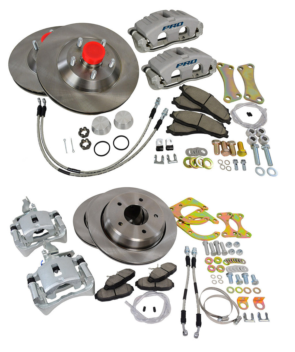 Pro Performance Driver Series 13"/11" Brake Kit - 88-98 GM 2WD Truck / SUV
