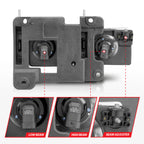 Anzo 90-00 Clear/Chrome Crystal Headlights