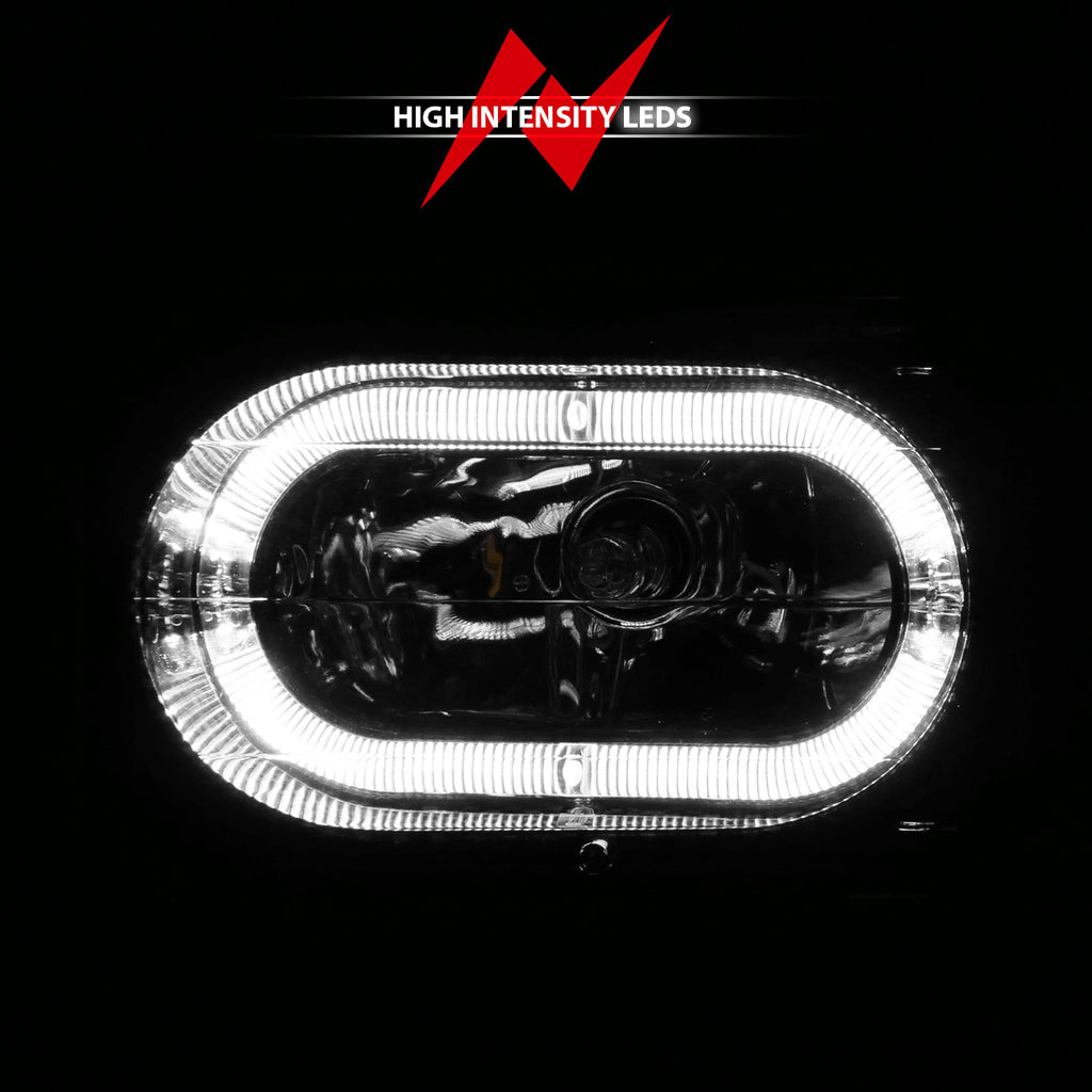 Anzo 90-00 Halo Carbon Crystal Headlights