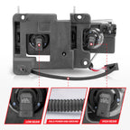 Anzo 90-00 Halo Black Crystal Headlights