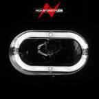 Anzo 90-00 Halo Black Crystal Headlights