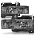 Anzo 90-00 Smoke/Chrome Crystal Headlights