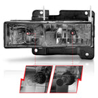 Anzo 90-00 Smoke/Chrome Crystal Headlights