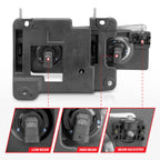 Anzo 90-00 Smoke/Chrome Crystal Headlights