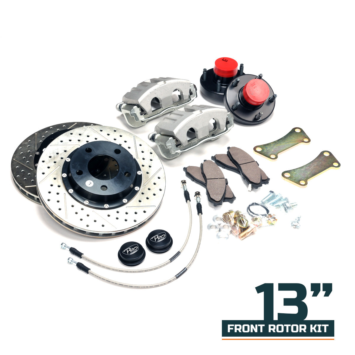 Pro Performance 13"-15" Front Big Brake Kit - 88-98 GM 2WD Truck / SUV