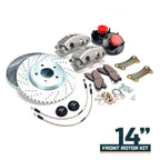 Pro Performance 13"-15" Front Big Brake Kit - 88-98 GM 2WD Truck / SUV