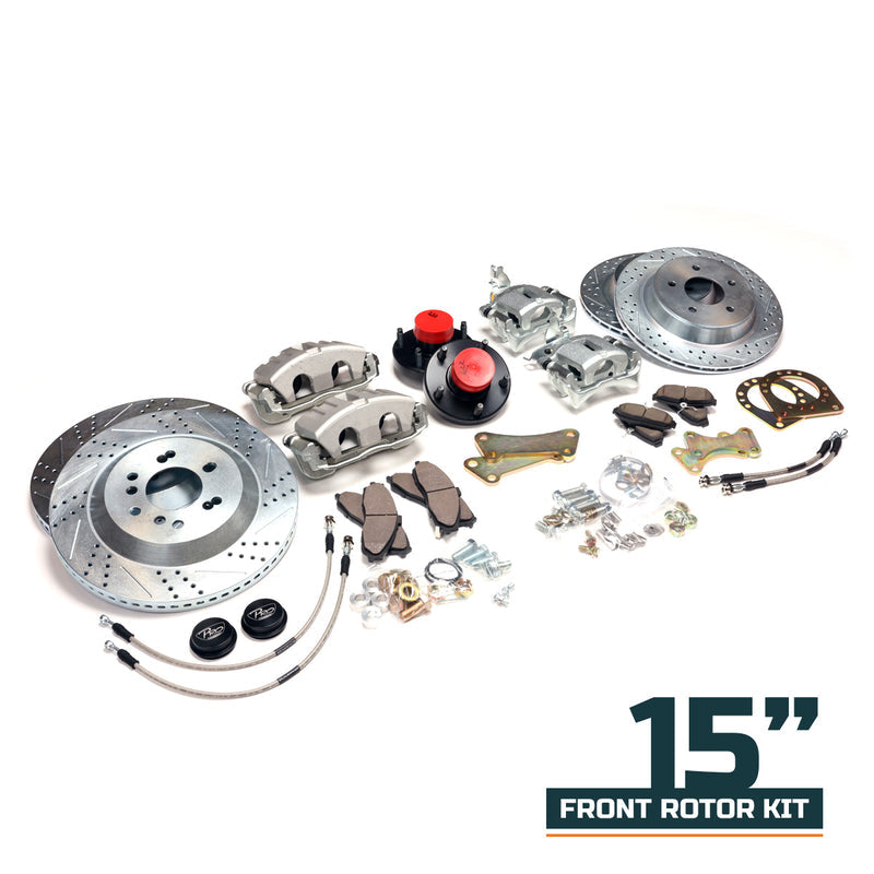 Pro Performance F/R Big Brake Kit - 88-98 GM 2WD Truck / SUV