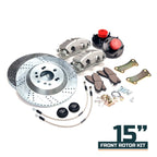 Pro Performance 13"-15" Front Big Brake Kit - 88-98 GM 2WD Truck / SUV