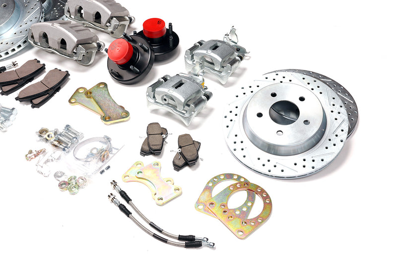 Pro Performance F/R Big Brake Kit - 88-98 GM 2WD Truck / SUV