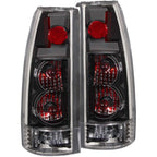 Anzo New Gen Clear/Black 88-98 LED Tail Lights