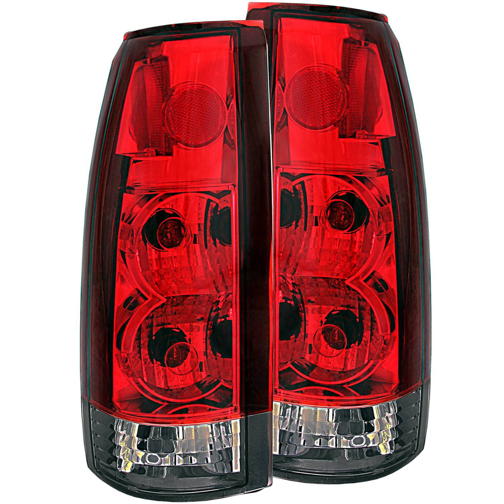 Anzo G2 Red/Chrome 88-98 LED Tail Lights