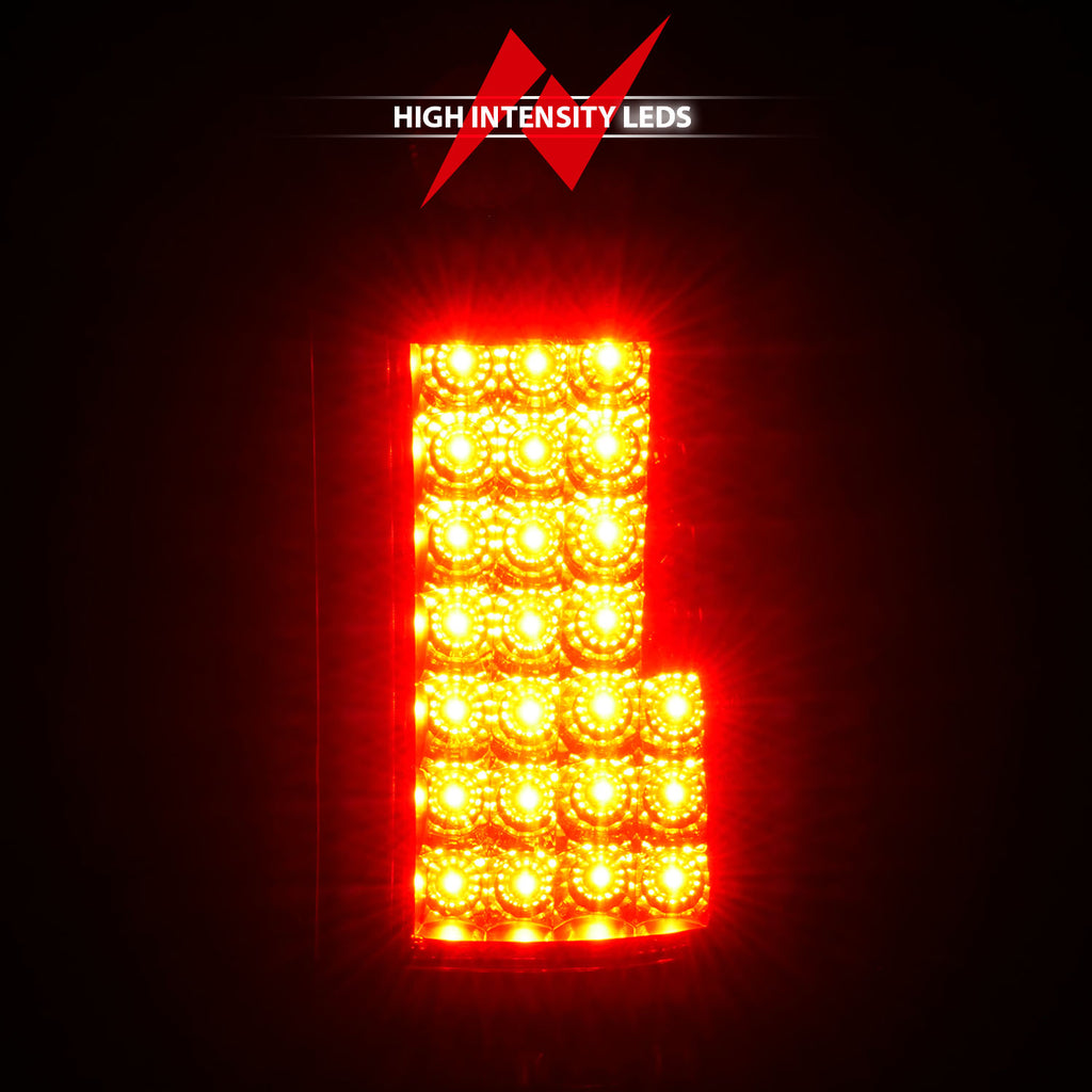 Anzo Clear/Black 88-98 LED Tail Lights