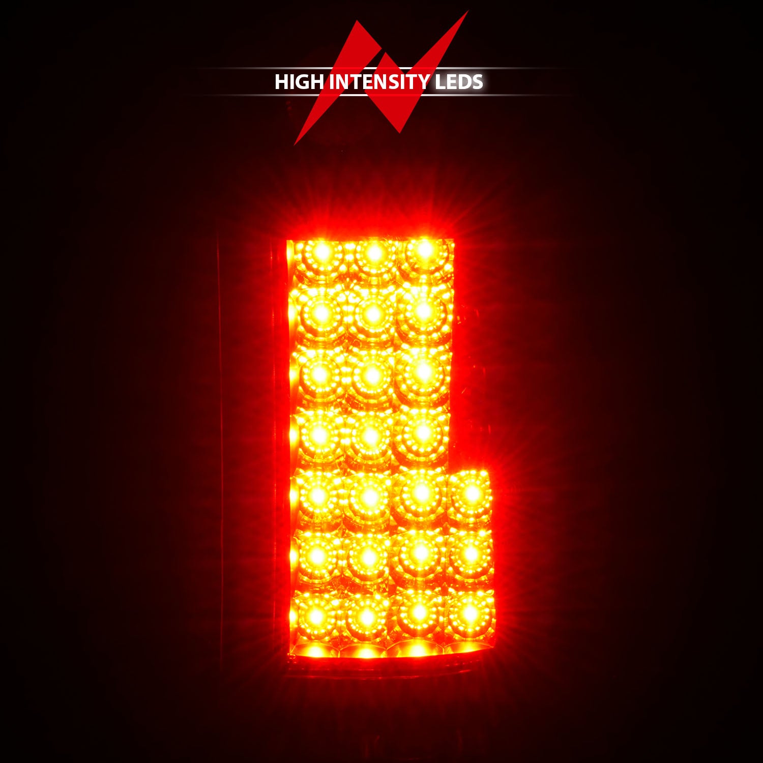 Anzo Clear/Black 88-98 LED Tail Lights