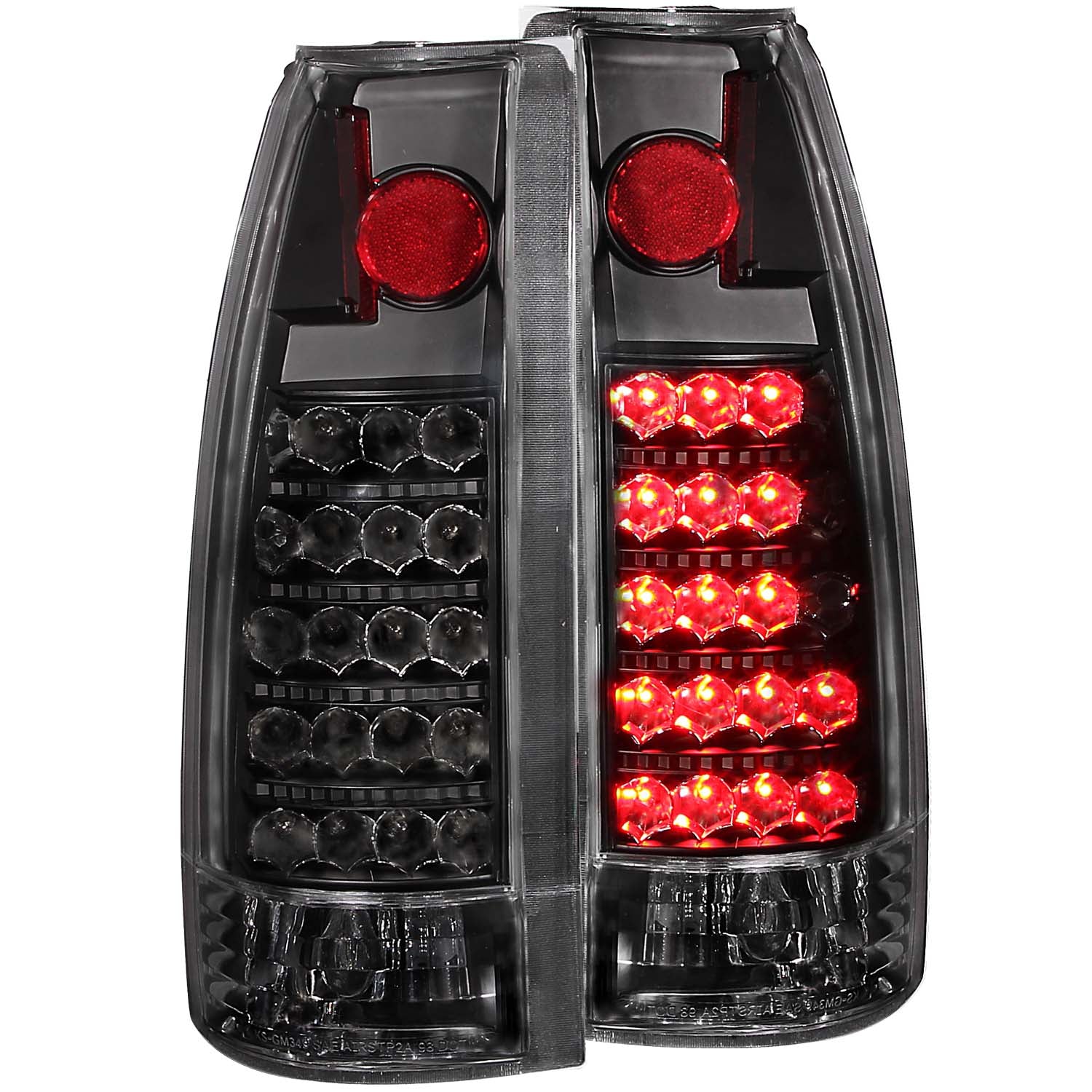 Anzo Smoke/Black 88-98 LED Tail Lights