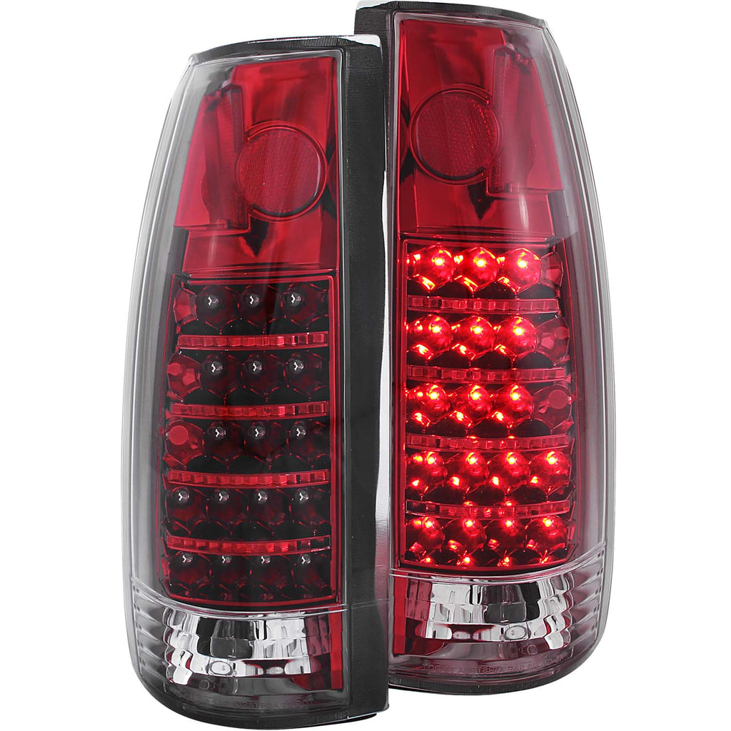 Anzo Clear/Red 88-98 LED Tail Lights