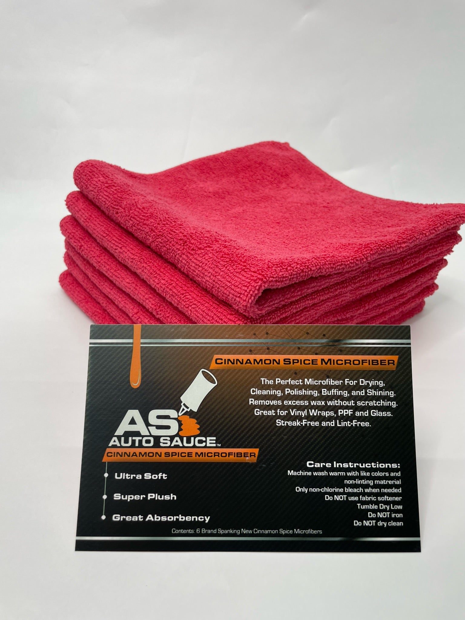 Cinnamon Spice Microfiber 6 pk