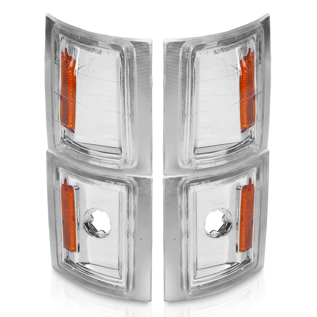Anzo Chevrolet 95-00 Chrome Clear Corner Lights