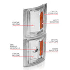 Anzo Chevrolet 95-00 Chrome Clear Corner Lights