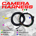 Chevrolet C/K 1500 (1988-2002) Black Replacement Tailgate Bezel with Backup Camera