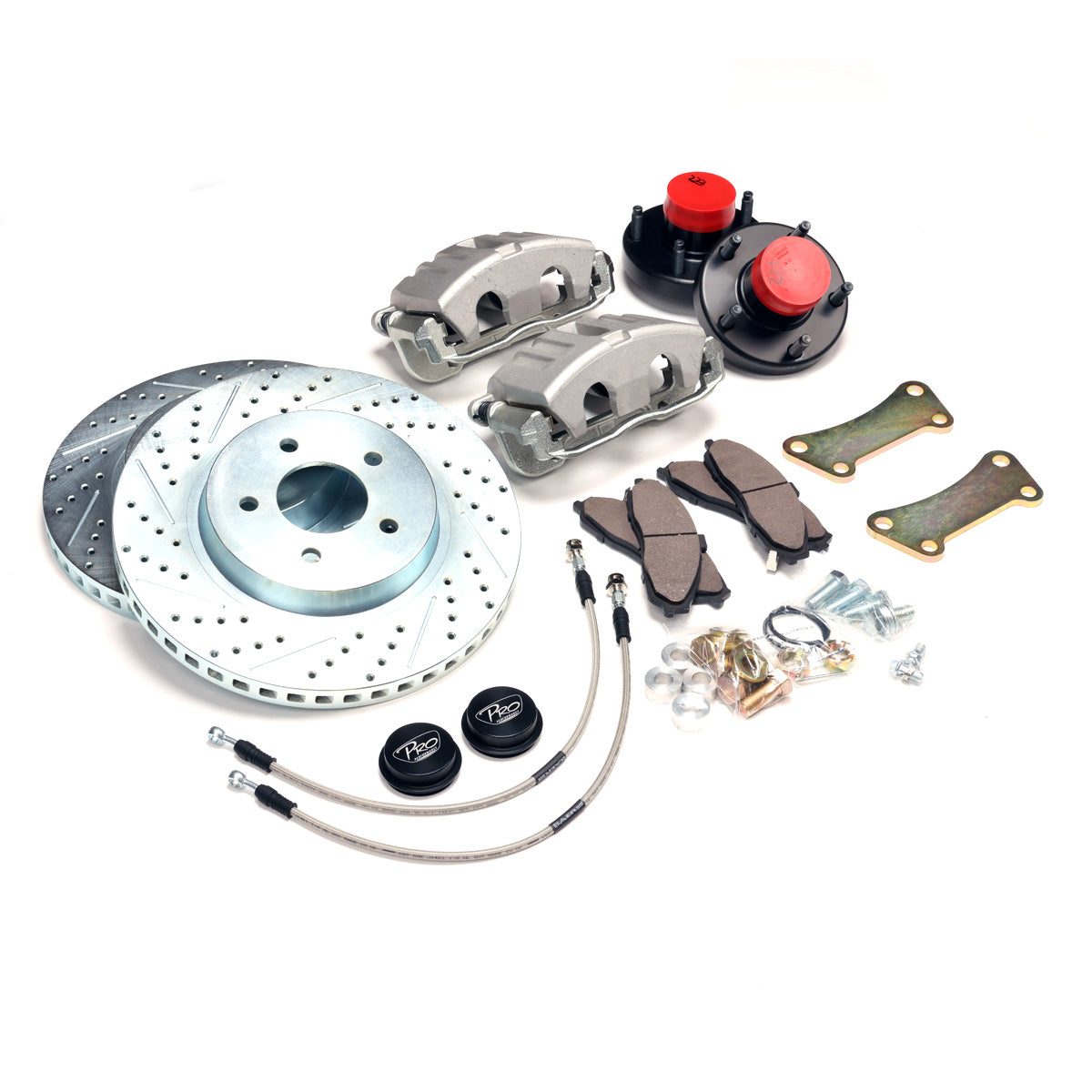 Pro Performance 13"-15" Front Big Brake Kit - 88-98 GM 2WD Truck / SUV