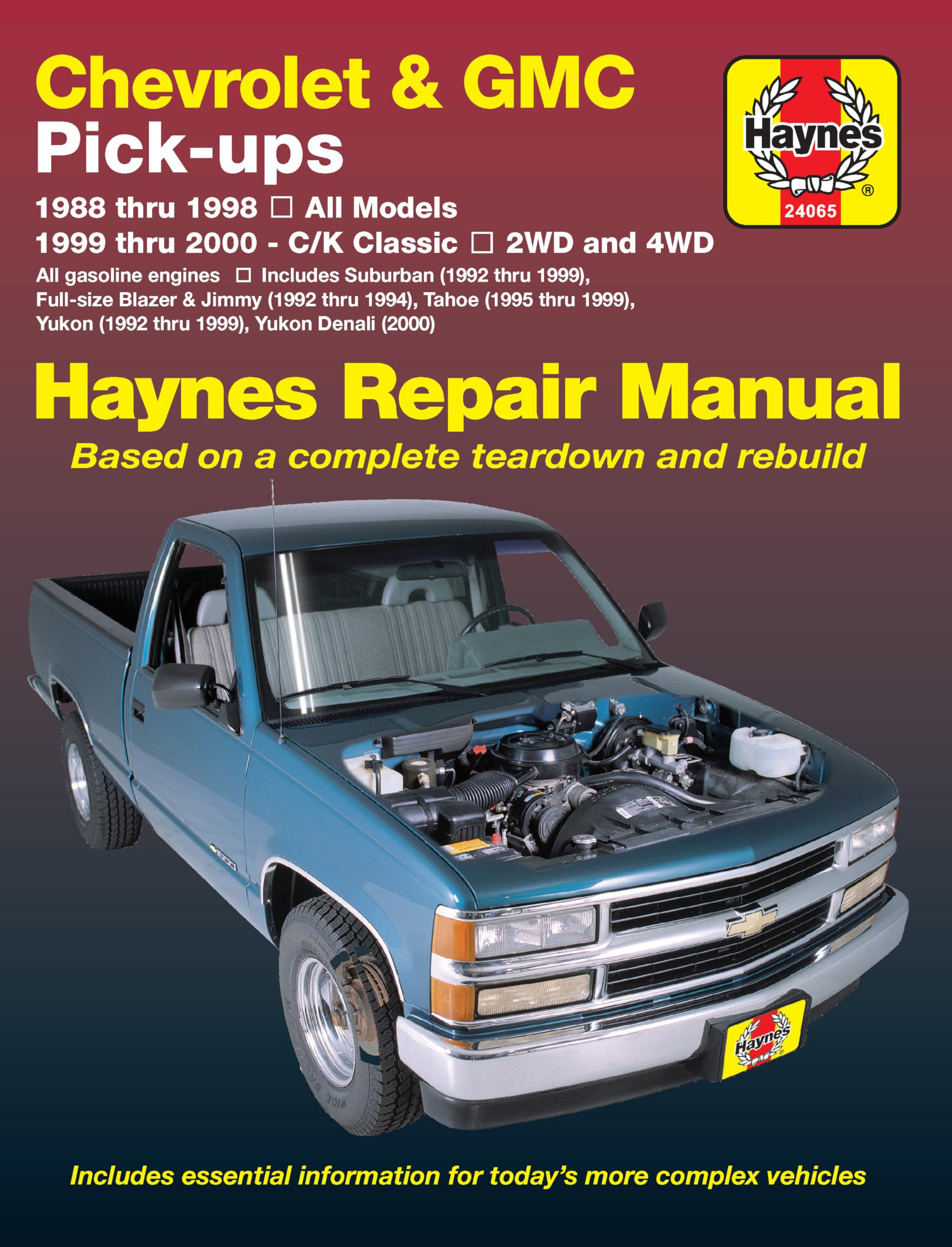 88-98 CK Truck Haynes Manual