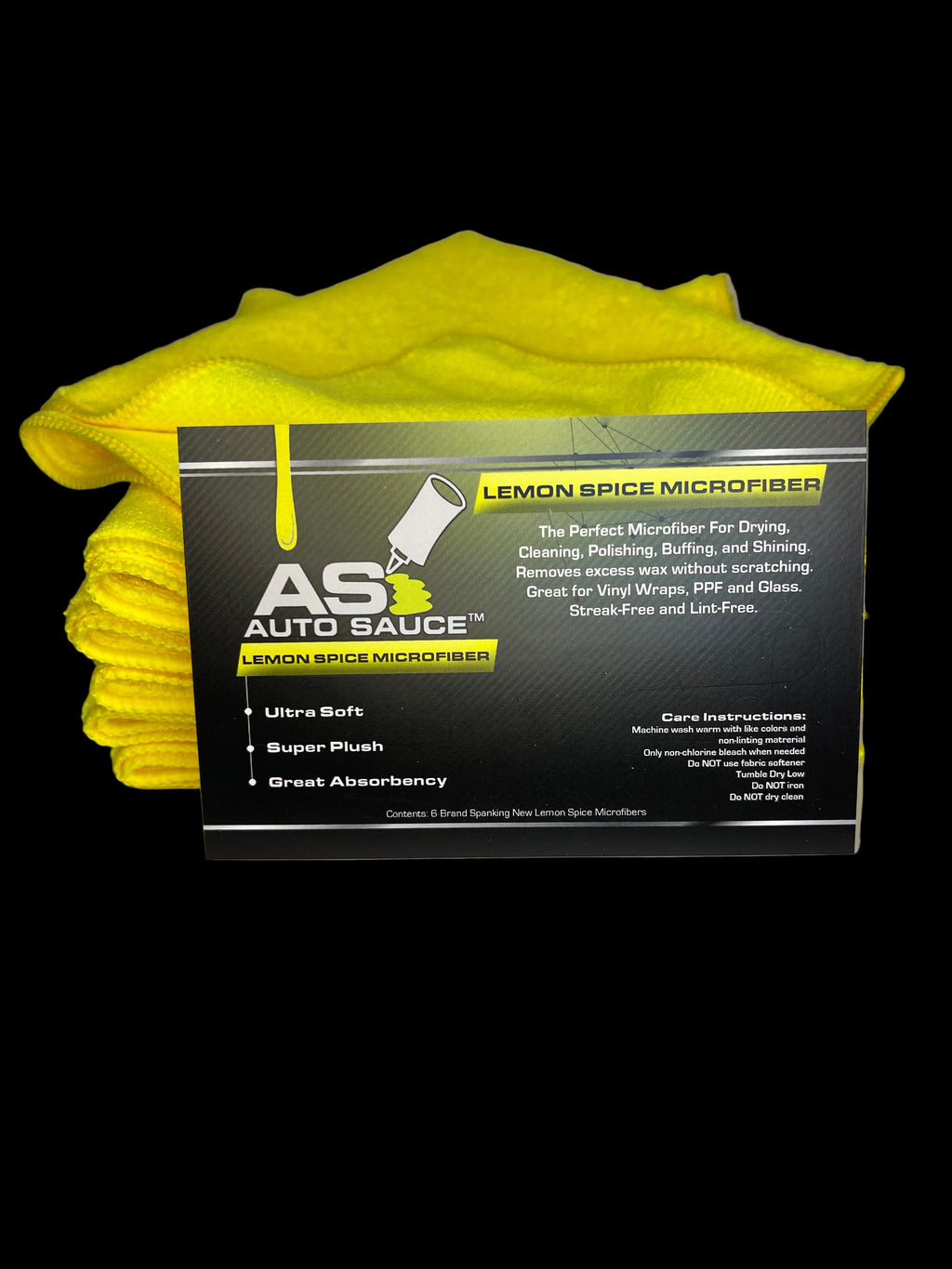 Lemon Spice Microfiber 6pk.