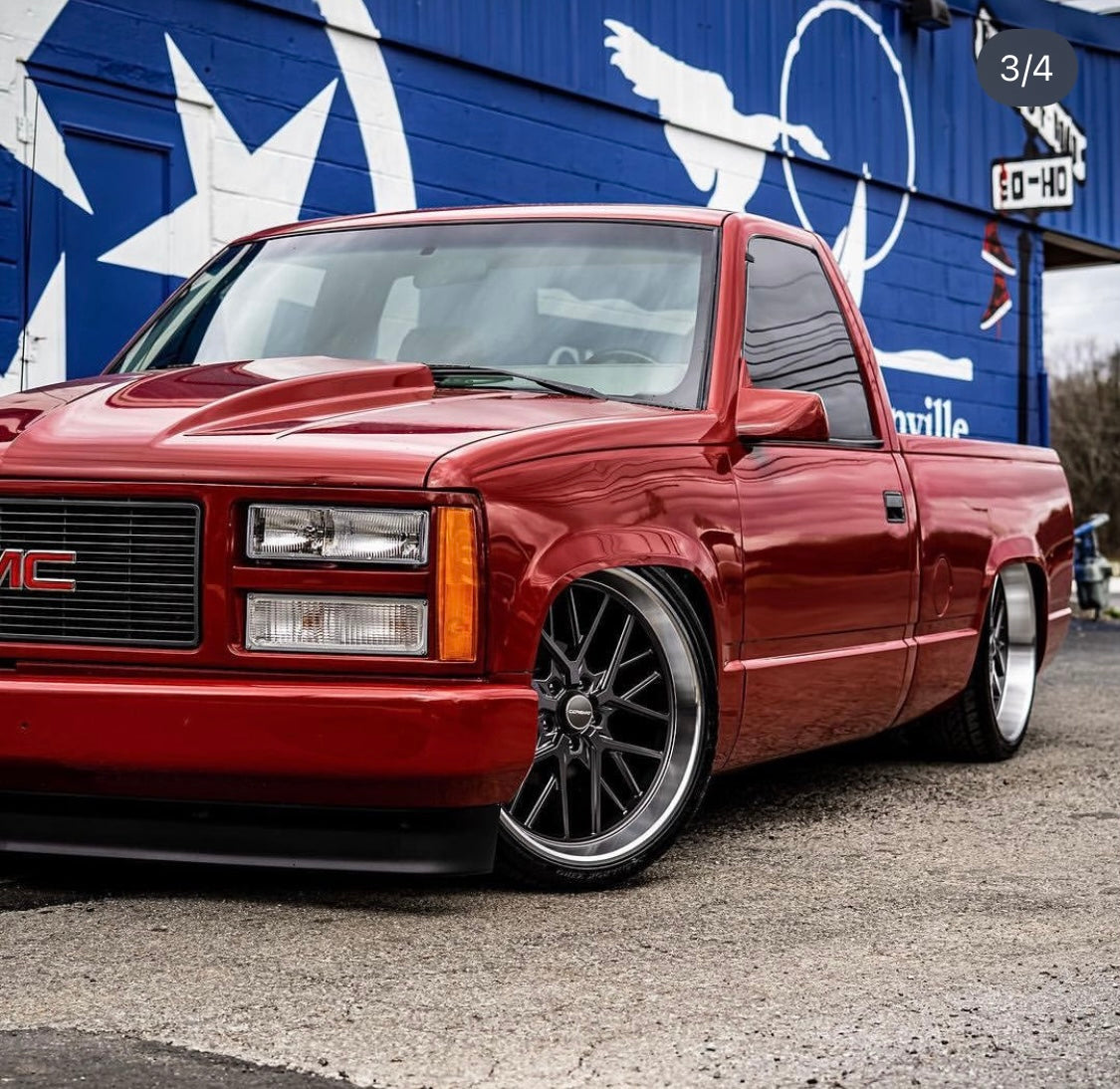 React 2" Modular Drop Spindles - 88-98 C1500 / 92-99 SUV