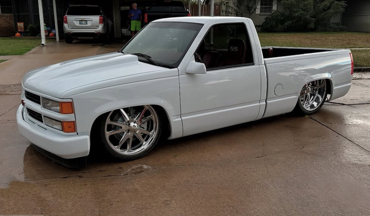 React 2" Modular Drop Spindles - 88-98 C1500 / 92-99 SUV