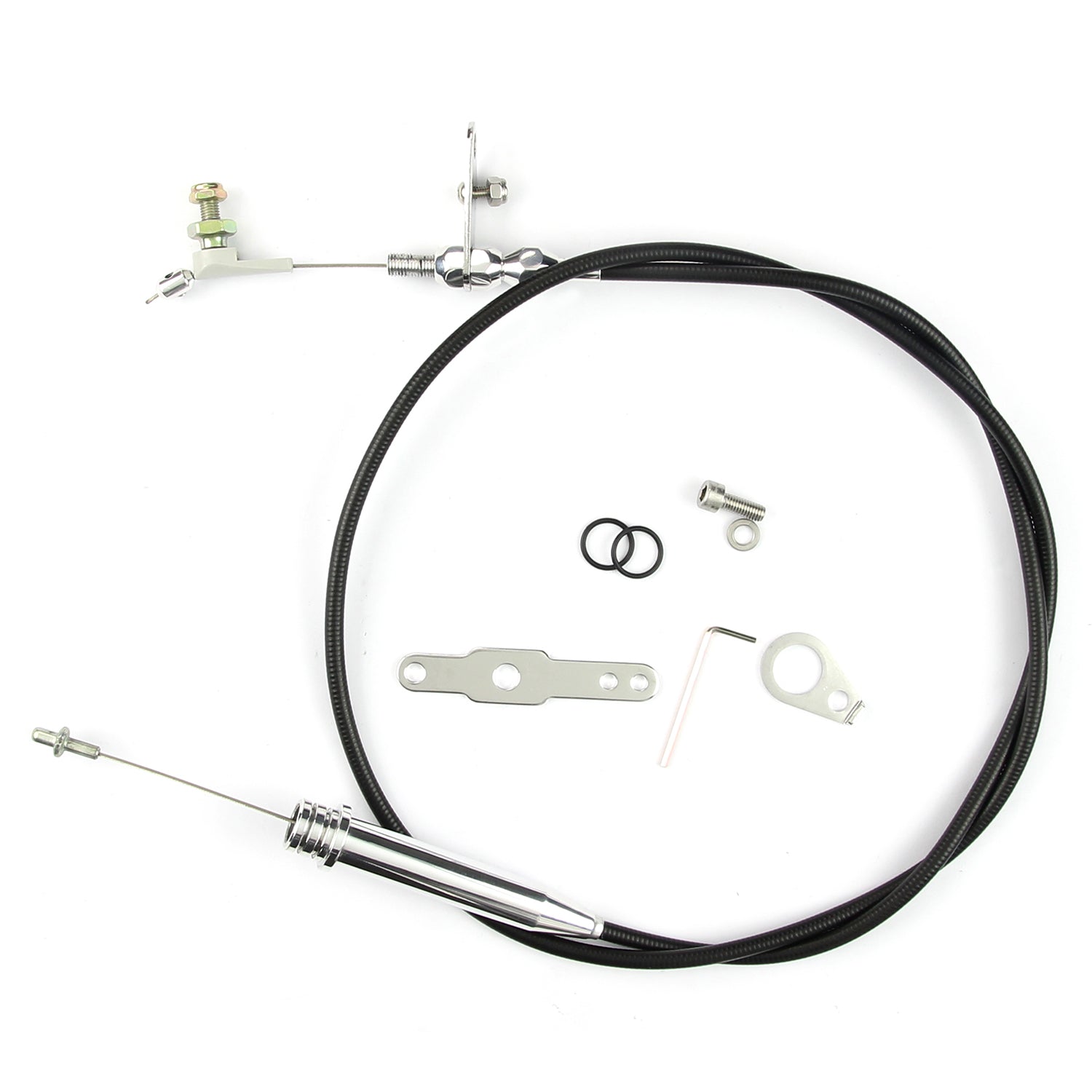 Lokar 46-inch Transmission Kickdown Cable