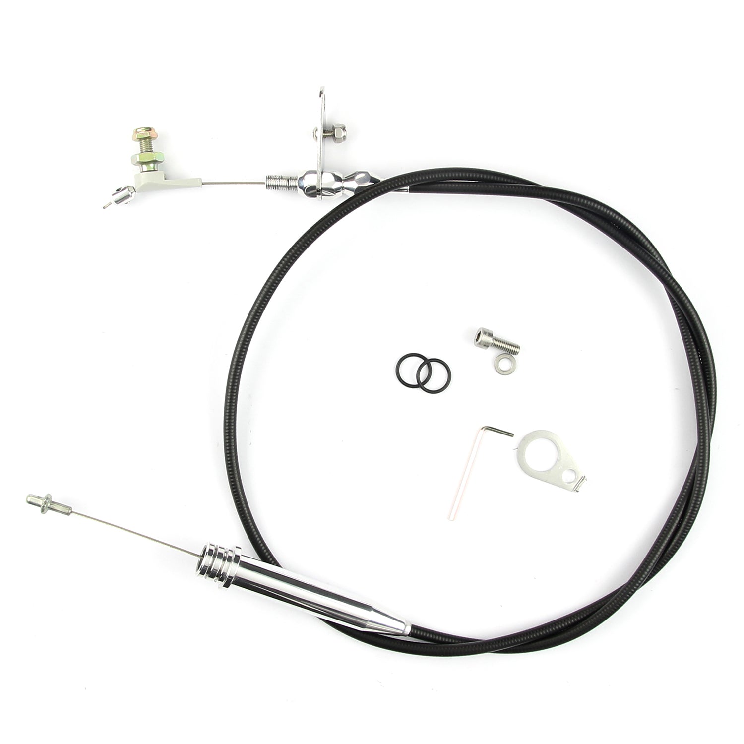 Lokar 46-inch Transmission Kickdown Cable