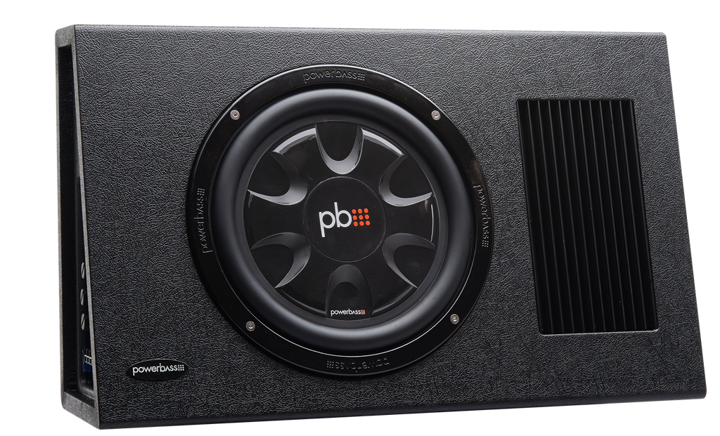 Powerbass 10" PS-WB101T Subwoofer Loaded Truck Box