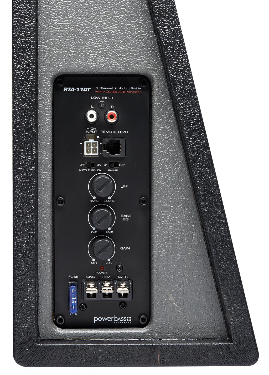 Powerbass 10" PS-WB101T Subwoofer Loaded Truck Box