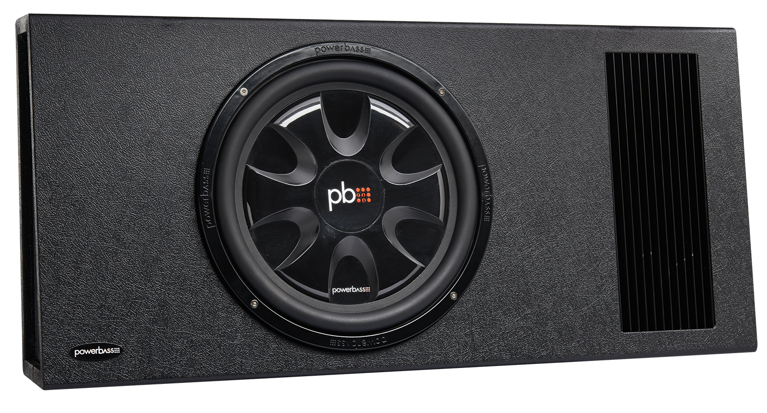 Powerbass 12" PS-WB121T Subwoofer Loaded Truck Box