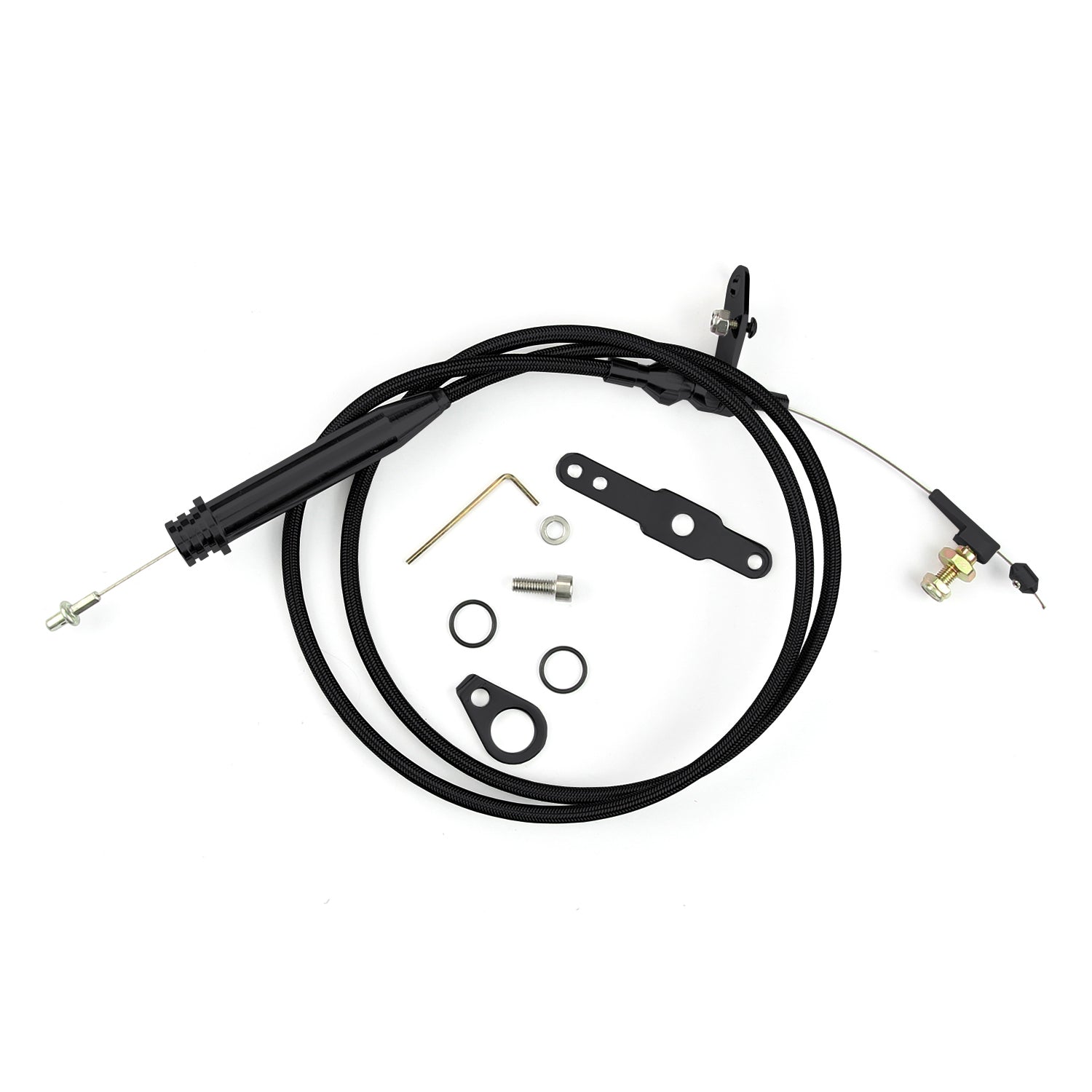 Lokar 46-inch Transmission Kickdown Cable
