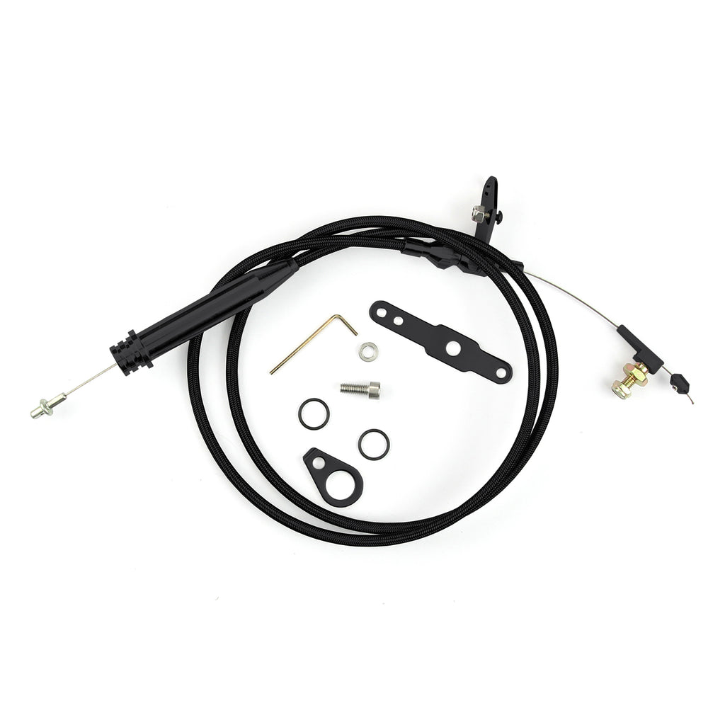 Lokar 46-inch Transmission Kickdown Cable
