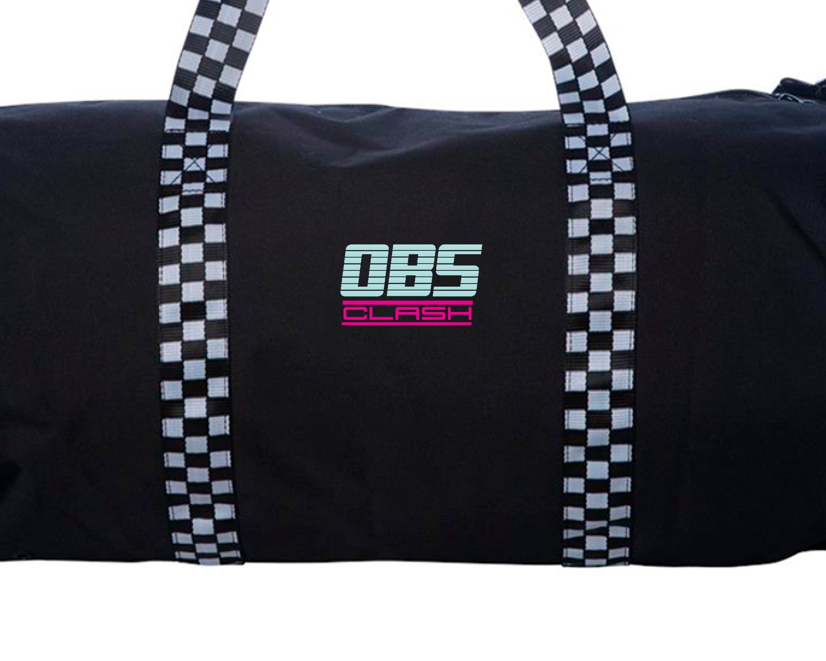 Black/ Checker Strap - BACK